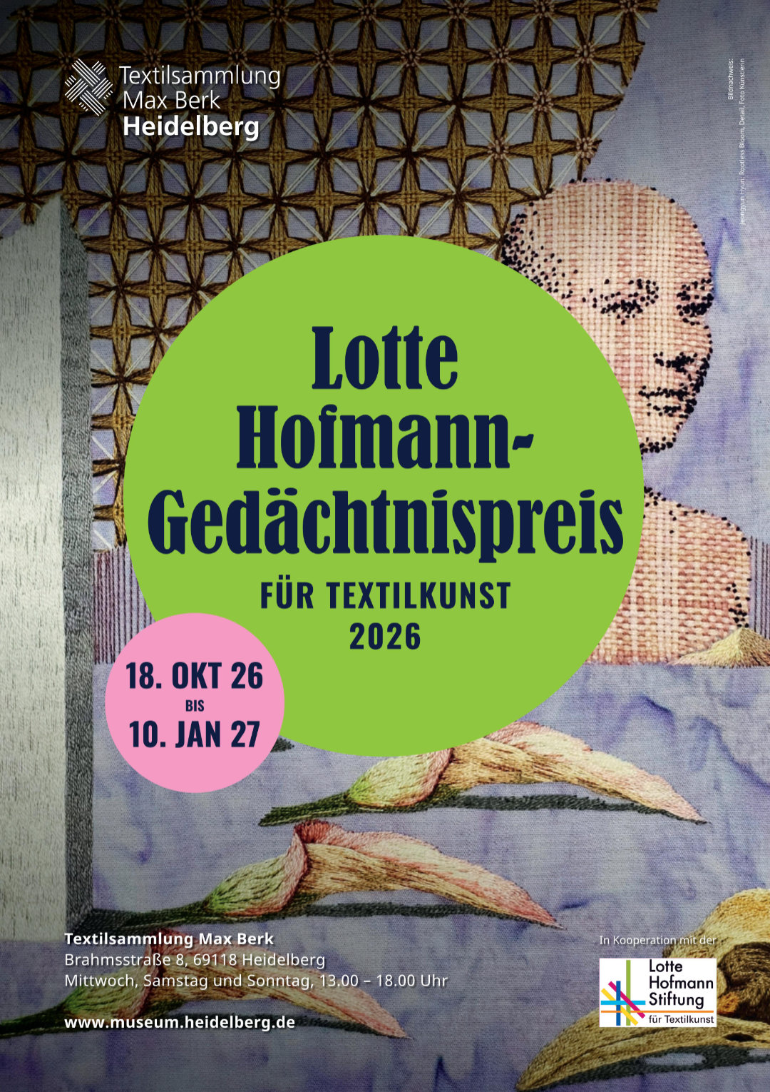 Lotte Hofmann-Ged&auml;chtnispreis f&uuml;r Textilkunst 2026